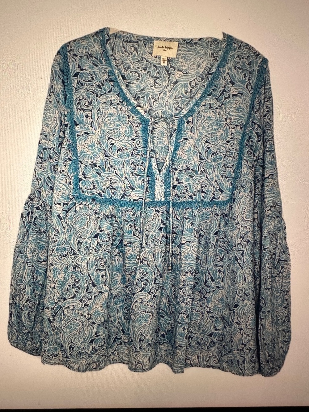 Haute hippie Tribe Avery Bohemian Blouse